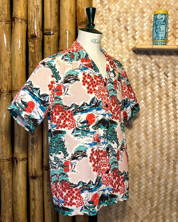 Micky Oye Land of the Fujiyama Aloha Shirt