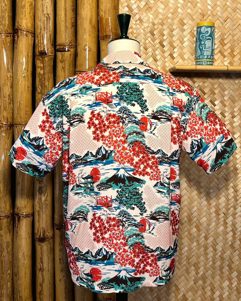 Micky Oye Land of the Fujiyama Aloha Shirt