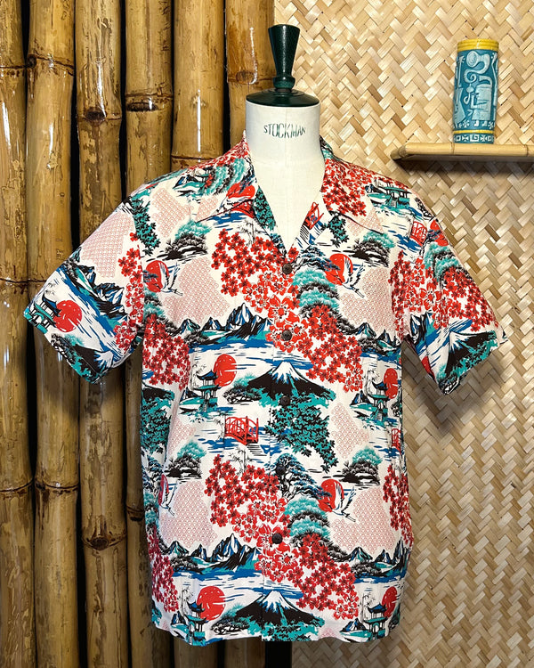 Micky Oye Land of the Fujiyama Aloha Shirt