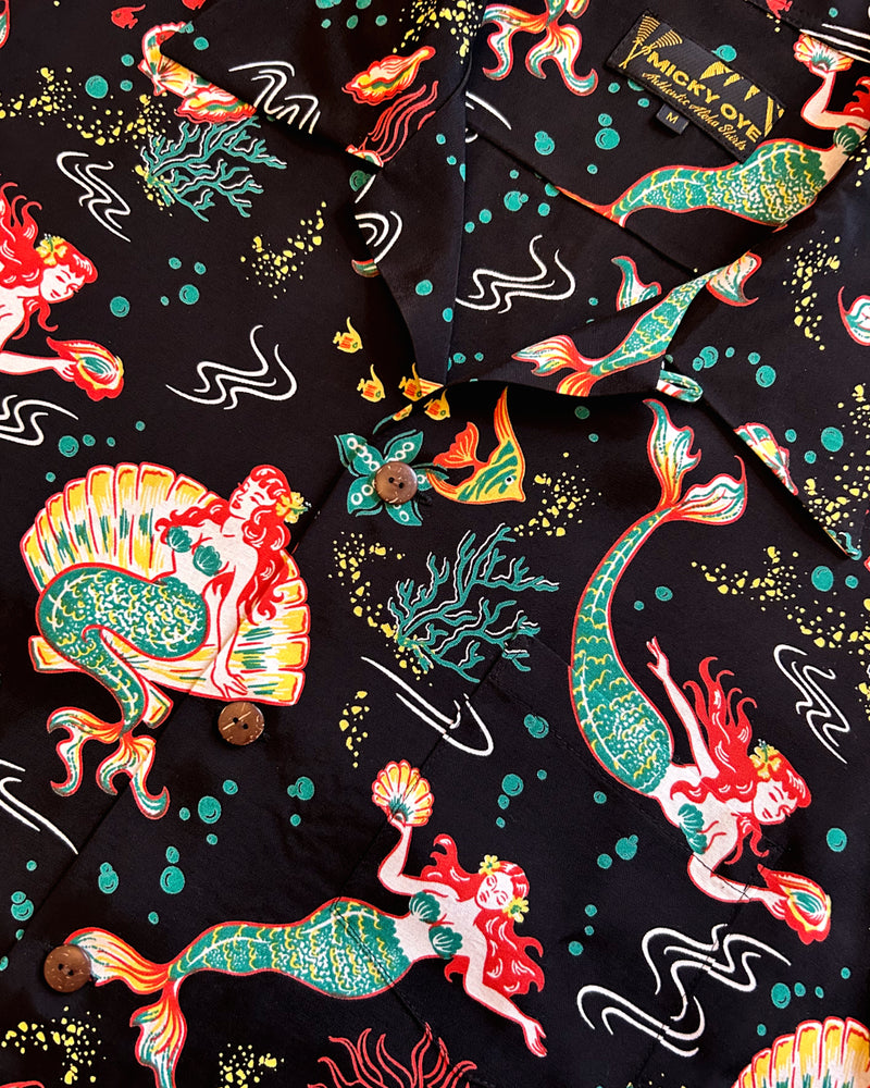 Micky Oye Mermaid Aloha Shirt